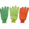 Hi Viz Red Color Cotton Work Glove-2104